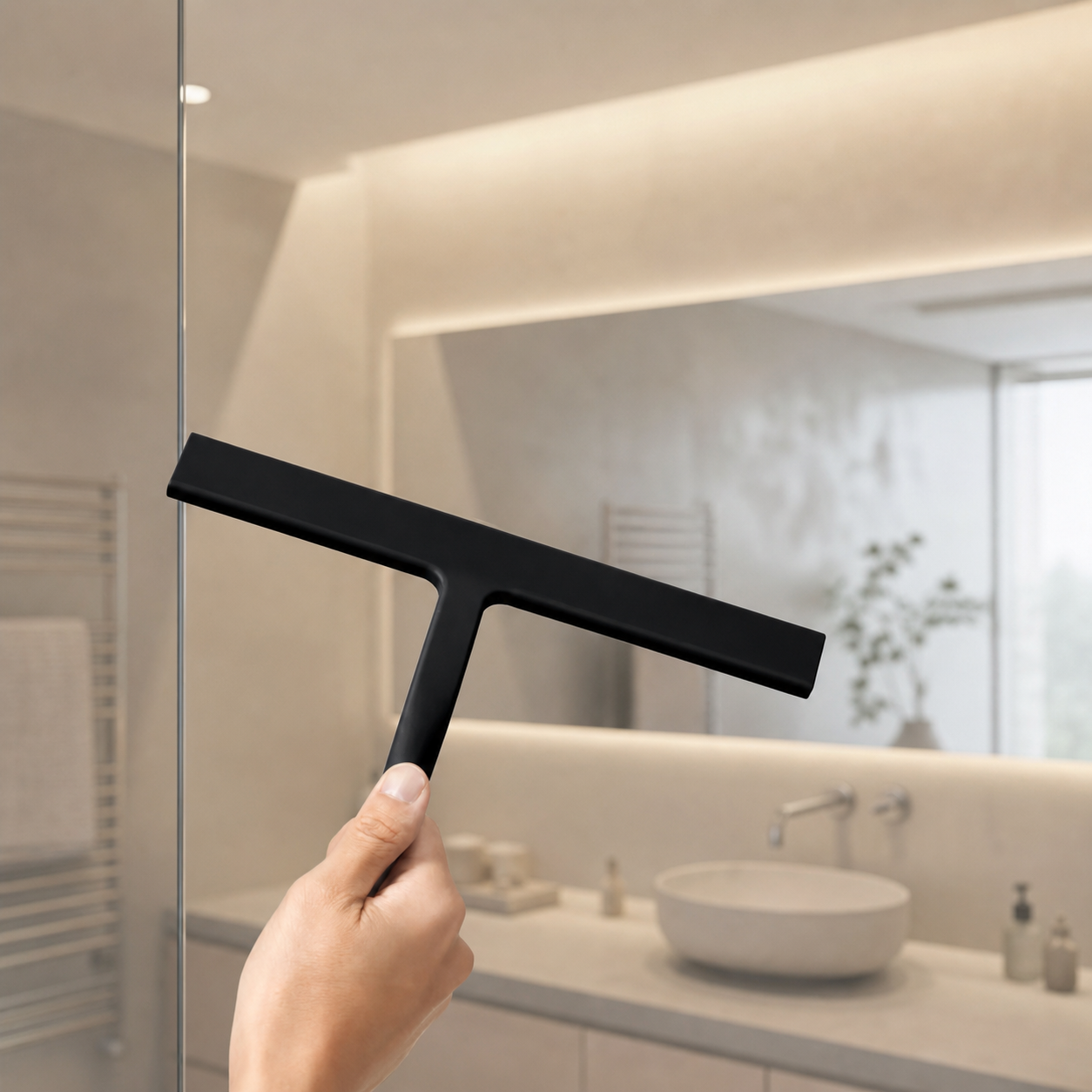 Raclette de Douche Nétia™ — Silicone Sans Traces