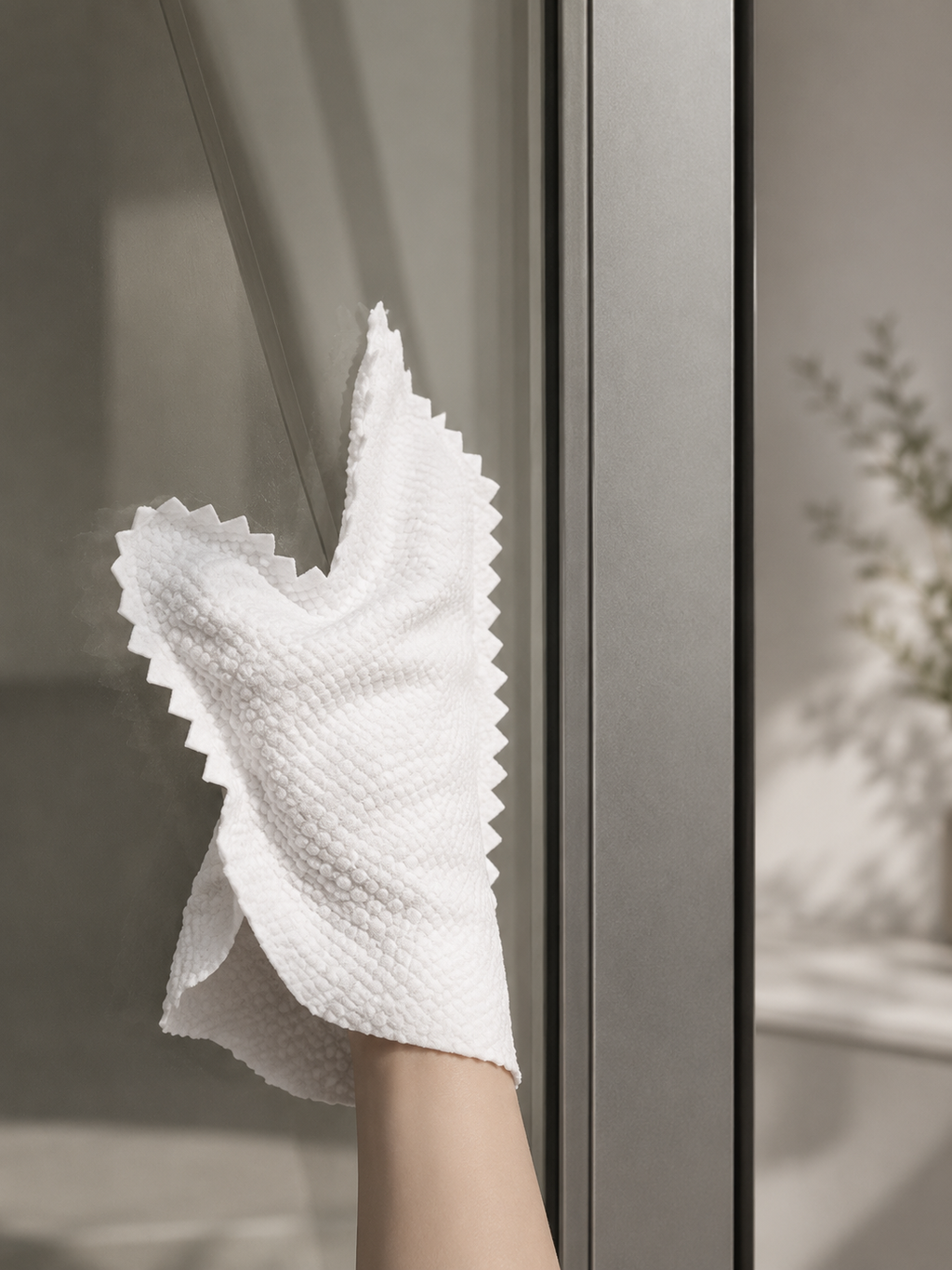Gant Microfibre Nétia™ — Nettoyage & Poussière