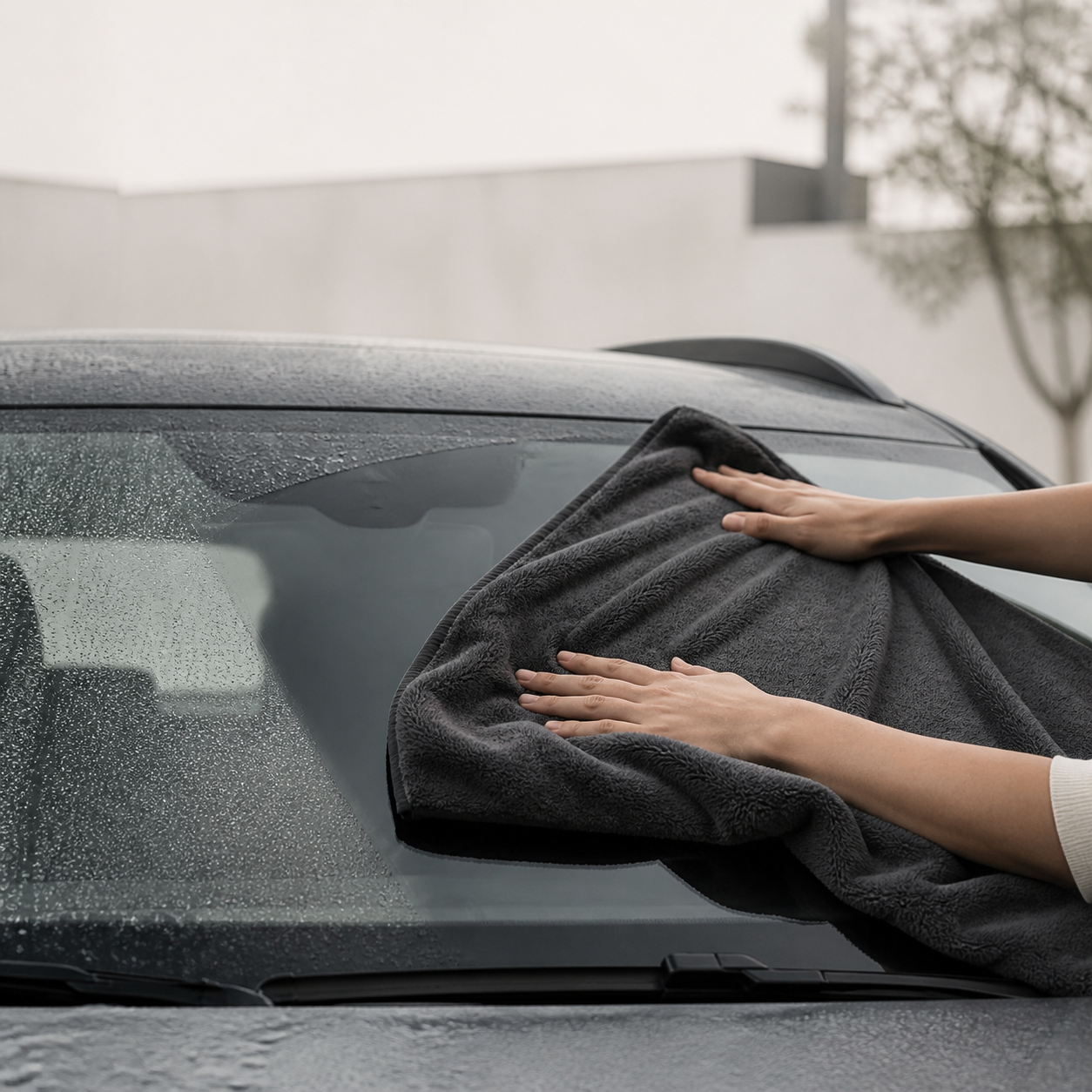 Chiffon XXL Voiture & Vitres Nétia™ – Séchage Sans Traces